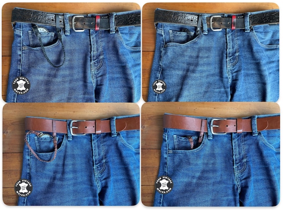 Pocket watch jeans sales