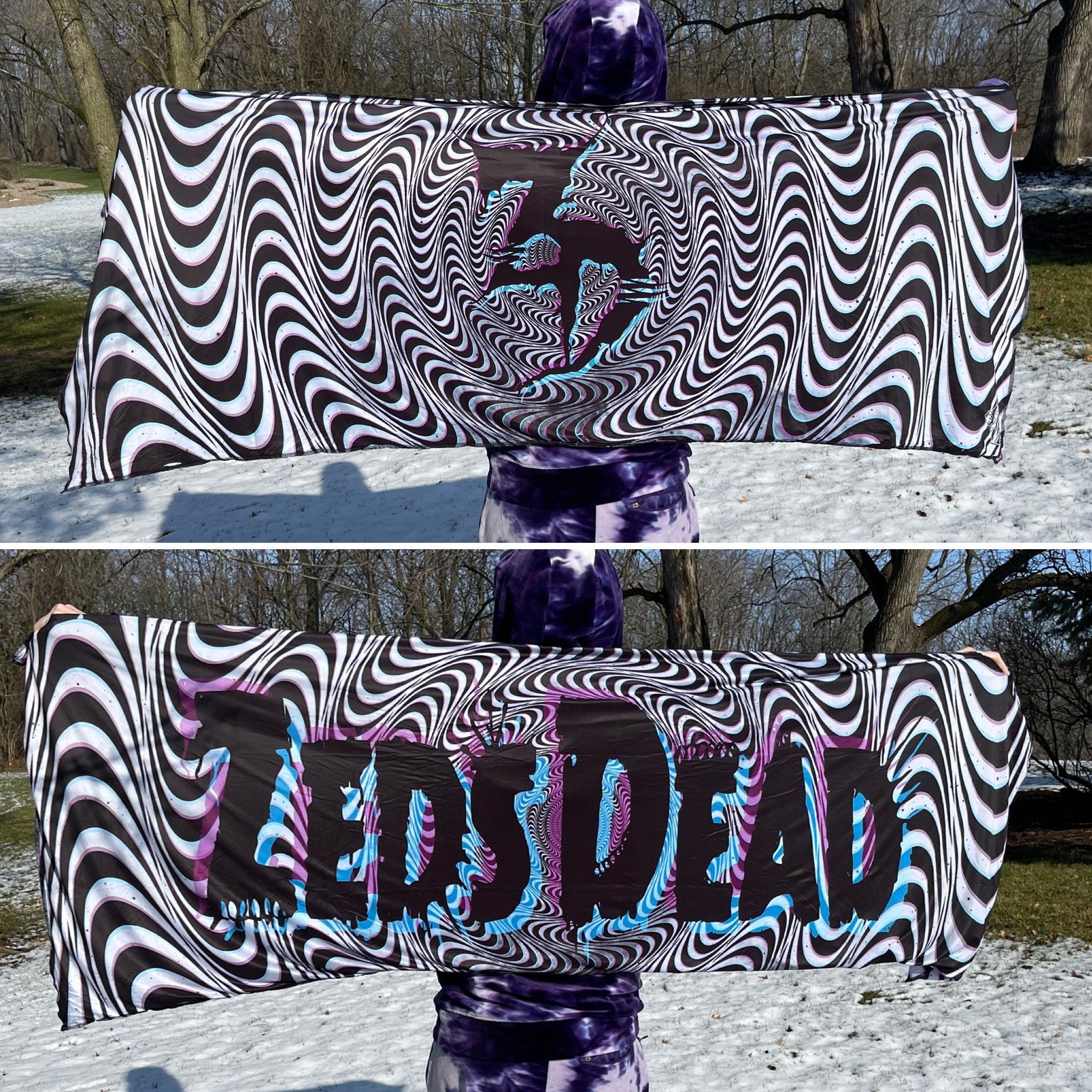 NEW ZEDS DEAD Pash Silk Spandex Comes With Extra Goodies. Griz Merch,  Subtronics, Zeds Dead Merch, Lost Lands, Wakaan Merch, Excision Merch - Etsy