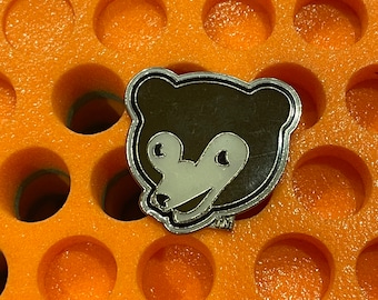THE BLACK VAULT Chicago pin dubstep merch, edc, edm, lost lands, electric forest merch, rave