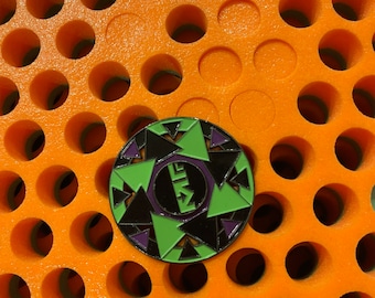 THE BLACK VAULT  manic focus spinner og dubstep merch, edc, edm, lost lands, electric forest merch, rave
