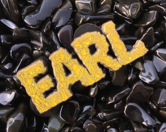 EARL OIL 710 420 shatter dab hat pin dubstep merch, edc, edm, lost lands, electric forest merch, rave
