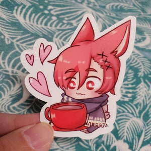 Final Fantasy 14 FFXIV 2.5&quot; G&#39;raha Tia Sticker