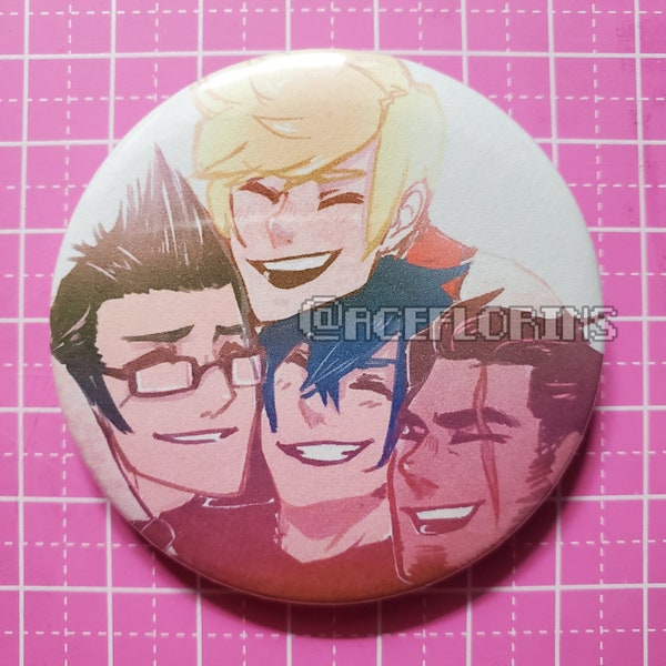 FFXV 2.25 Inch Button Group Hug