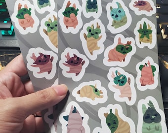 Hoja de calcomanías de Korok Space Takers