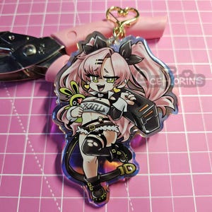 ZZZ Nicole Damara Acrylic Charm