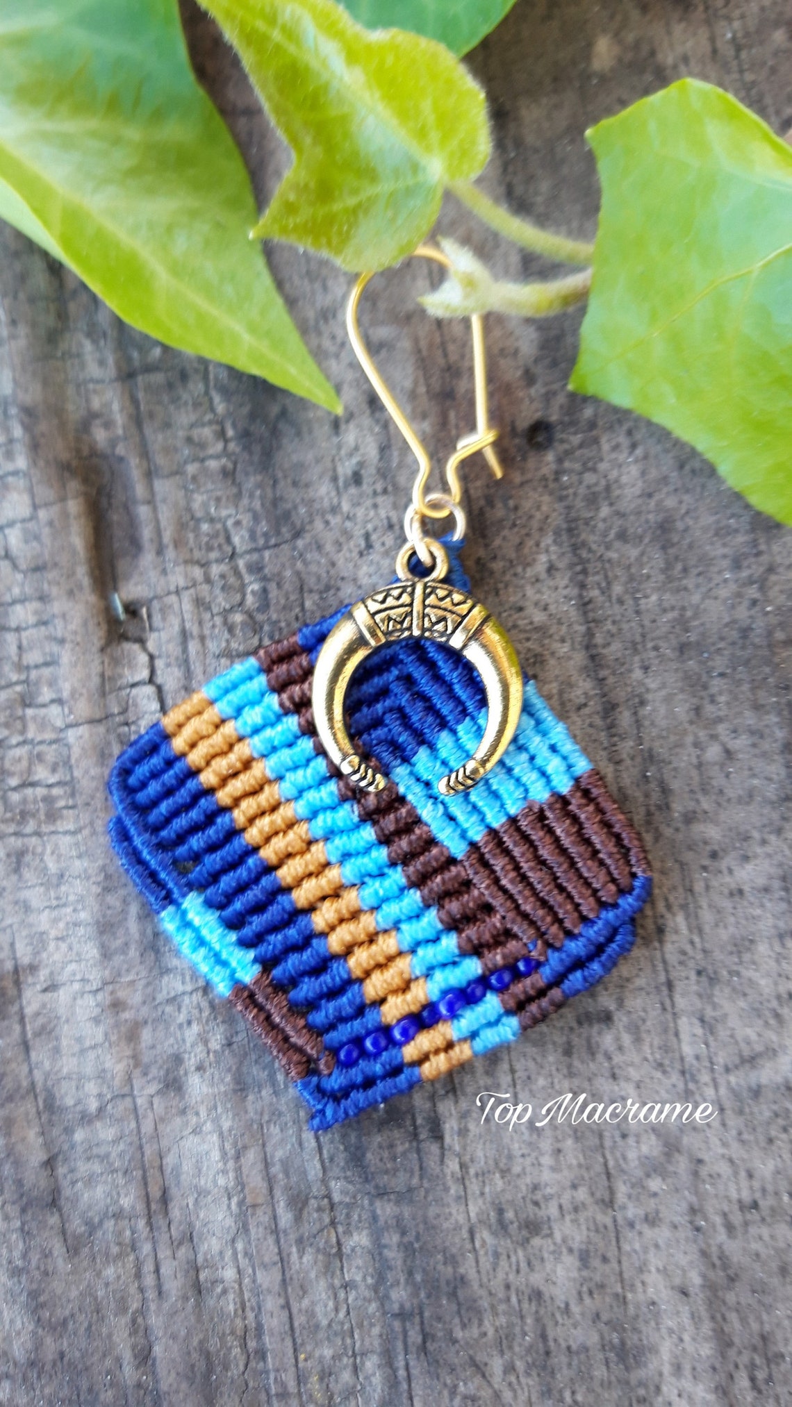 Macrame Earrings, Handmade Earrings Etsy Sweden
