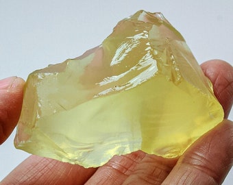 Natural Lemon Citrine Facet Rough Specimen 240cts