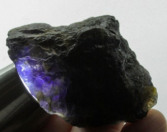 Natural Purple Ametrine Rough Specimen 128cts