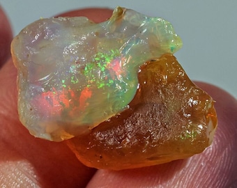 11.4cts Ethiopian Welo Opal Play Of Color