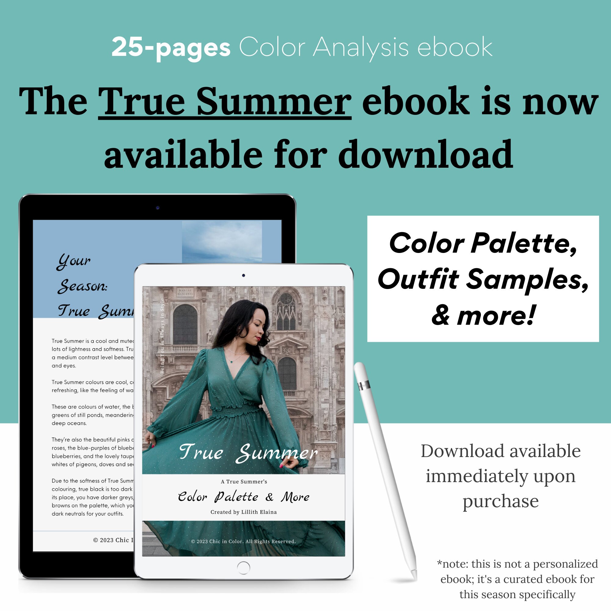 12+ Color Analysis Kit