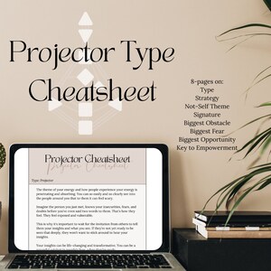 Human Design Projector Cheatsheet - Cheat Sheet for the Projector Type