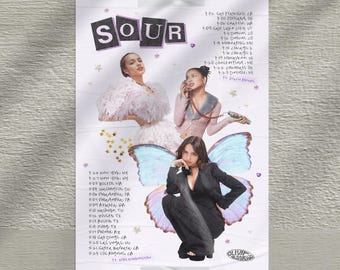 SOUR Olivia Inspired Poster (11x17)