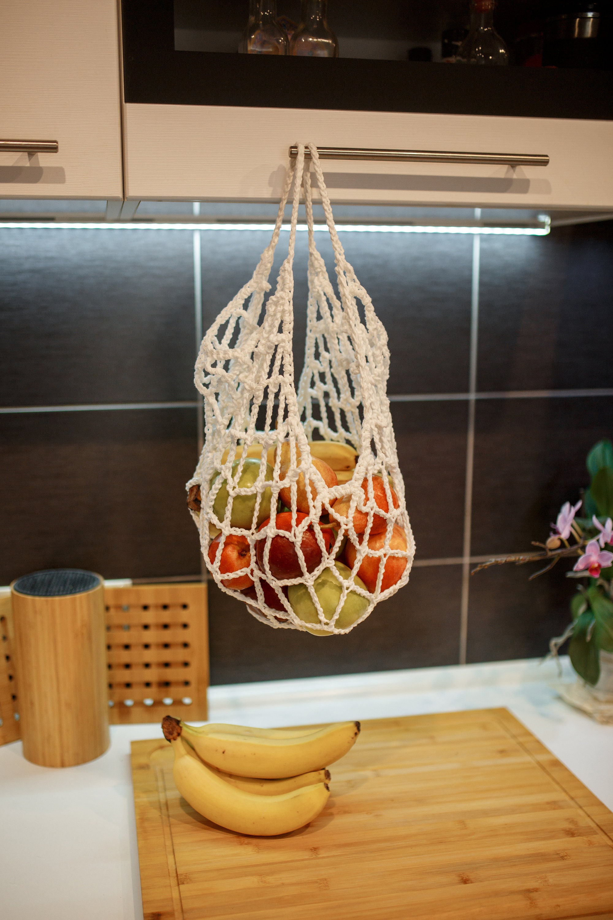 Fruit hammock for home and motorhome home decor hanging Etsy