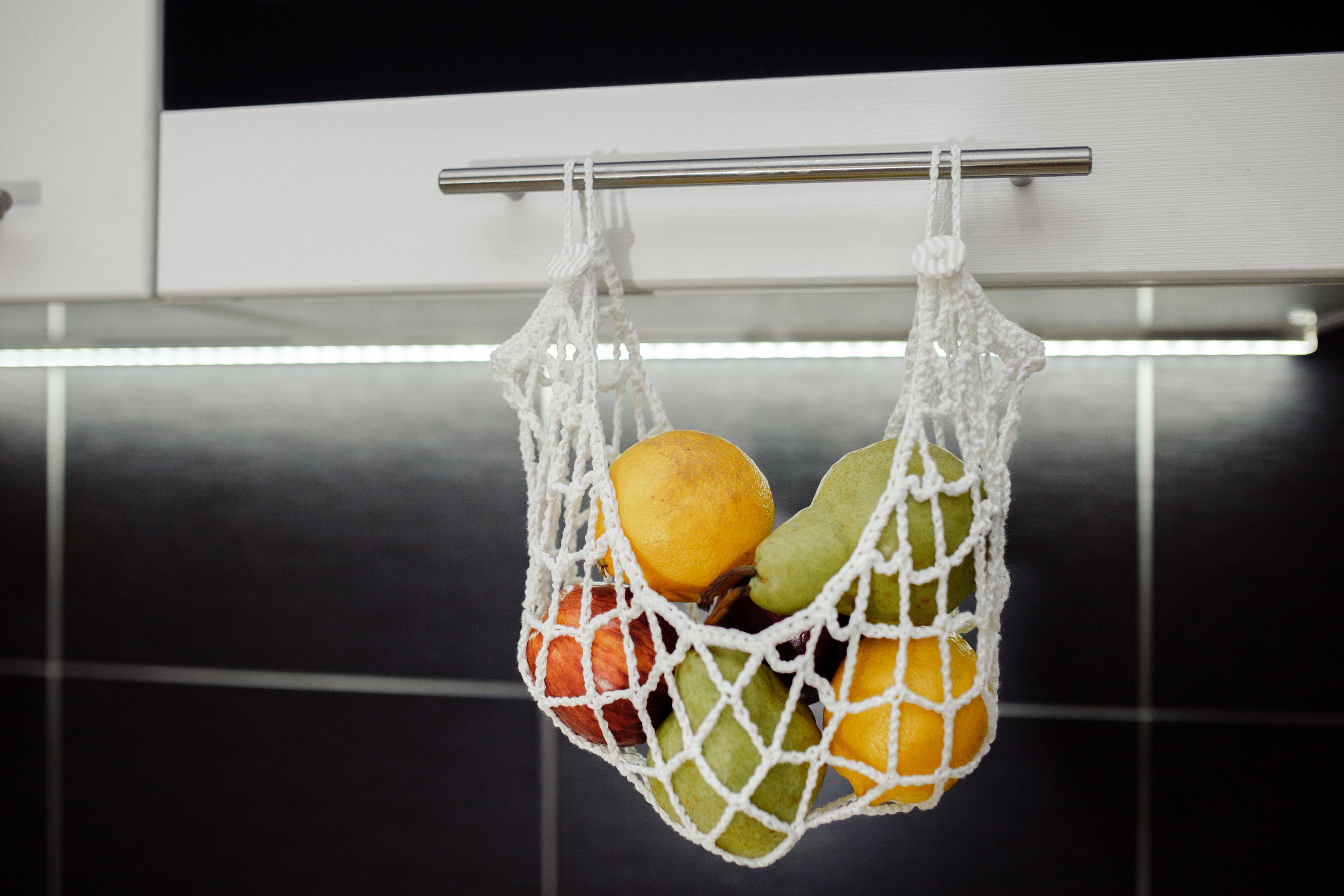 Fruit Hammock for Home and Motorhome White Hanging Hanging Etsy UK