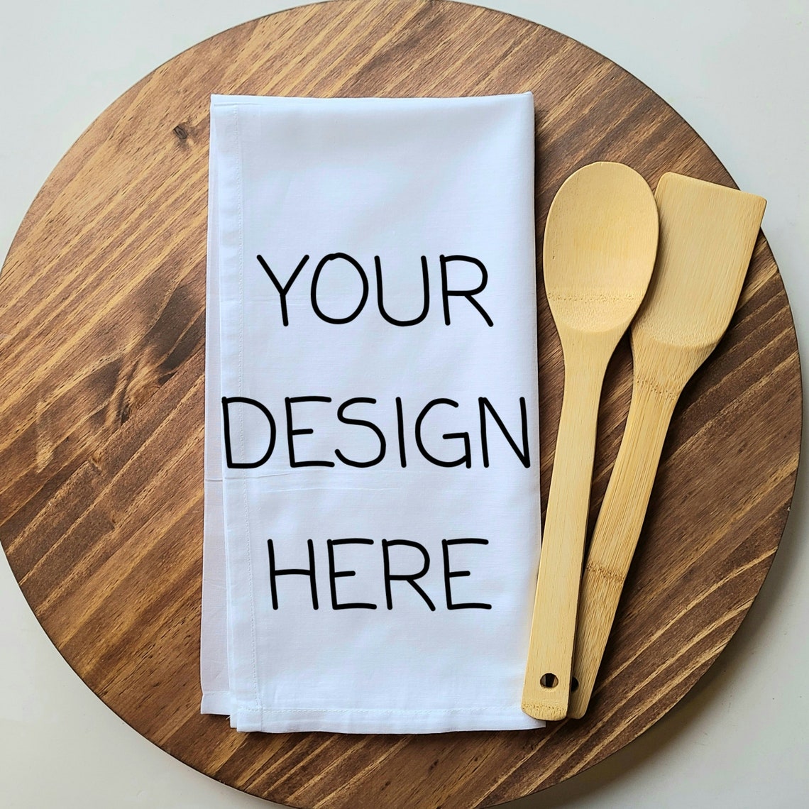 Download 5 Tea Towel Flat Lay Mockup Photo's Single & Double | Etsy