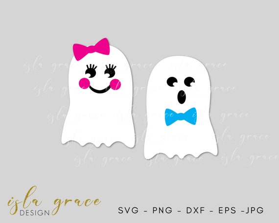Download Ghosts Svg Haloween Ghosts Svg Cute Ghost Svg Boy And Girl Etsy