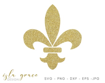 Fleur Di Lis SVG, Mardi Gras Cut File (Digital Files)