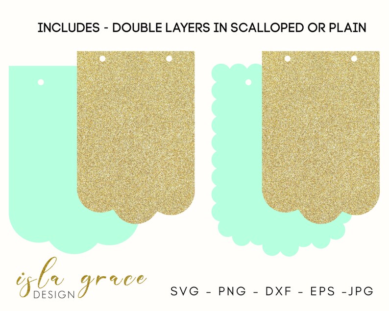 Download Curved Svg Cricut Cut Files Banners Svg Pennant Bunting Svg Template Cut File Scalloped Birthday Banners Cutting File Silhouette Clip Art Art Collectibles Vadel Com