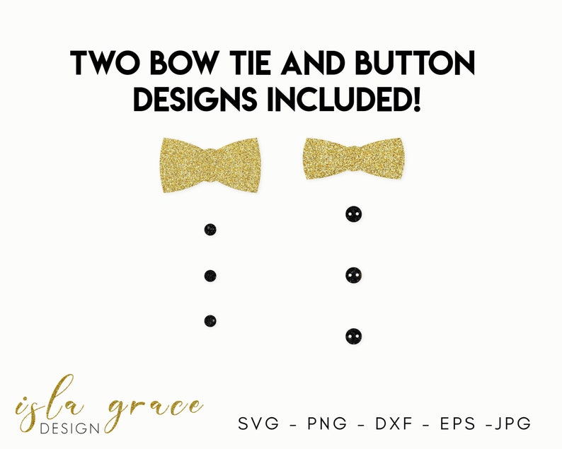 Download Tuxedo SVG Bow Tie SVG Cut File Suspenders DXF Baby Boy | Etsy
