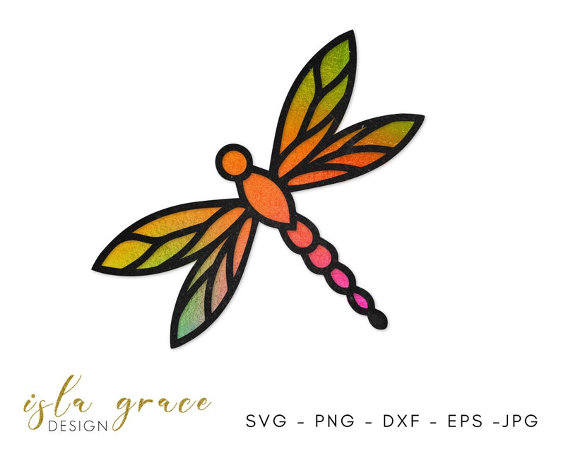 Download Dragonfly SVG Dragon Fly Cut File Cricut Dragonfly Cutting | Etsy
