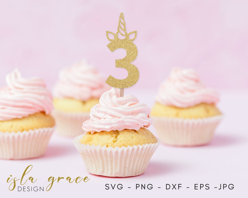 Download 5th Birthday Unicorn Horn SVG 5th Topper 5th Decal Unicorn ...