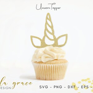 ユニコーン SVG、ユニコーン ケーキ トッパー SVG、ユニコーン カップケーキ トッパー SVG、Cricut カット ファイル用のユニコーン パーティー dxf ファイル、シルエット カット ファイル、