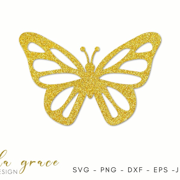 Schmetterling SVG, Monarch SVG geschnitten Datei, Cricut Schmetterling schneiden Datei, Schmetterling Clipart, Schmetterling Topper, Bee Happy