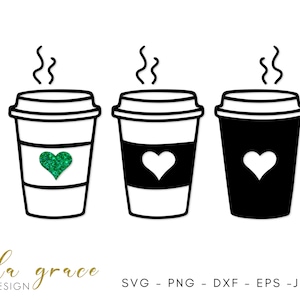 Coffee SVG, Coffee Cup Cut File, Coffee Mug SVG, Coffee Lover SVG, Cricut Cutting File, Coffee Clipart, I Love Coffee