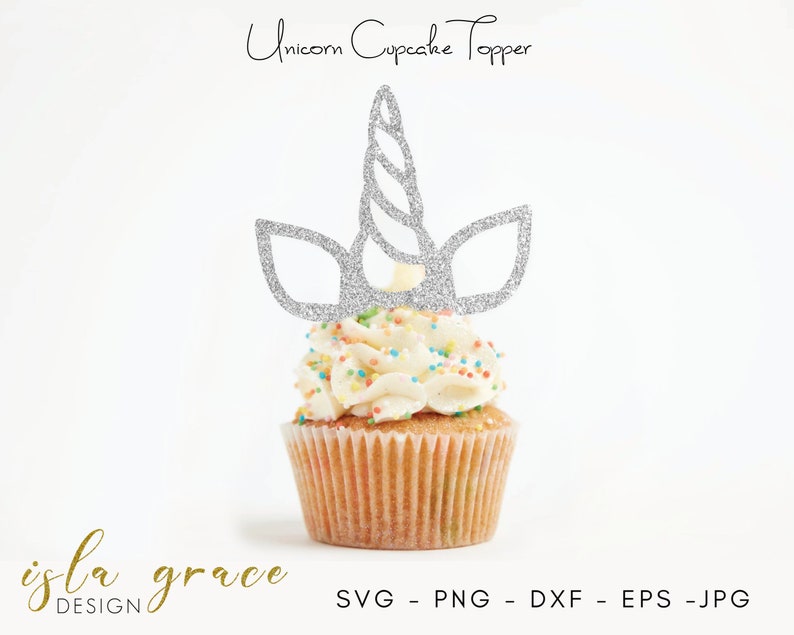 Free Unicorn Cake Topper Svg 184 SVG PNG EPS DXF File