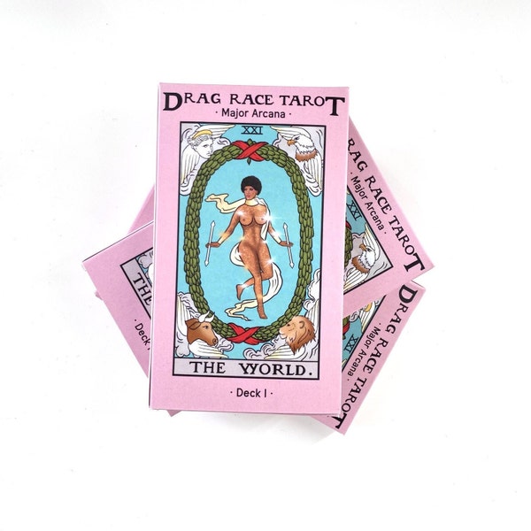Drag Race Tarot Deck - Major Arcana - 22 Cards