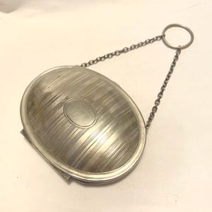 Antiguo bolso de baile EPNS de estilo eduardiano o bolso de castellana