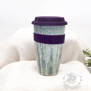 FEBU Reusable Coffee Cup  Plant-Based, Leak-Proof Travel Mug for Coffee &  Tea, Moon Black – For Earth by Us