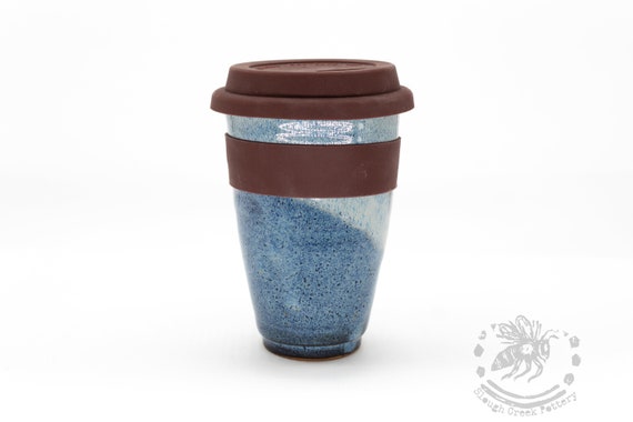 12 oz. Ceramic Travel Coffee Mug