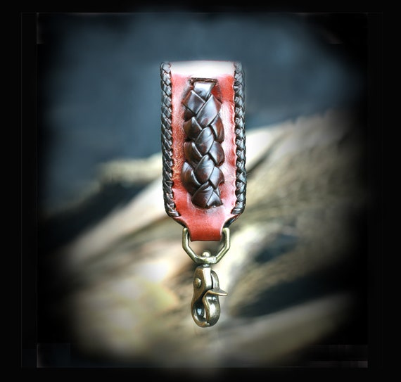 Leather Belt Loop Key Chain Tether/Anchor Etsy