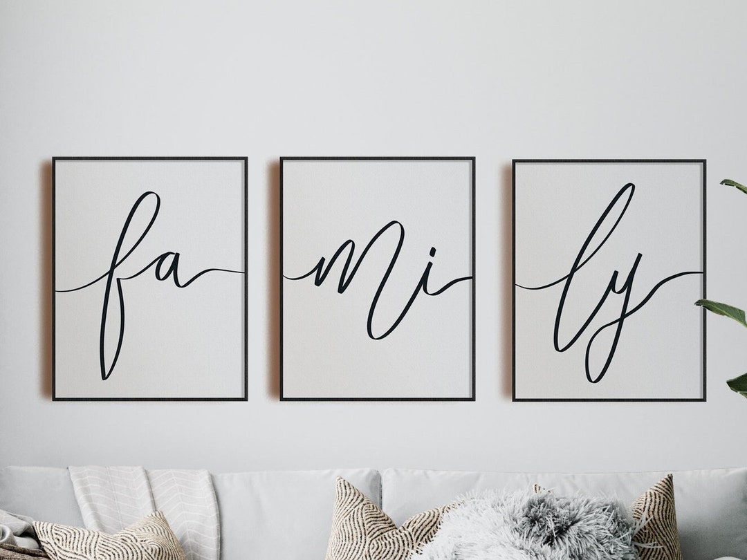 Family Printable Quote, Family Wall Decor, Family Sign, Family ...