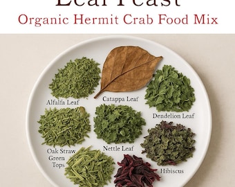 Leaf Feast™ - Hermit Crab Food Mix