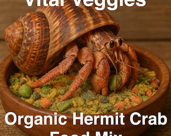 Vital Veggies™ - Organic Hermit Crab Food Mix