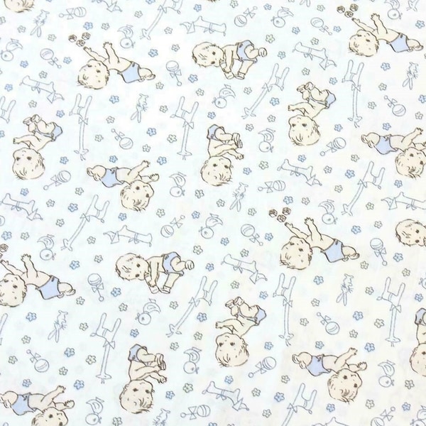 Baby Boy Fabric Etsy