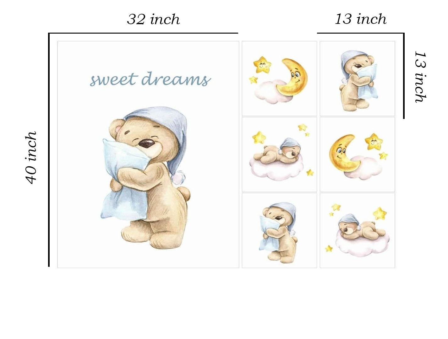 Baby Fabric Panel for Quilts Baby Boy Panels for Quilting Etsy