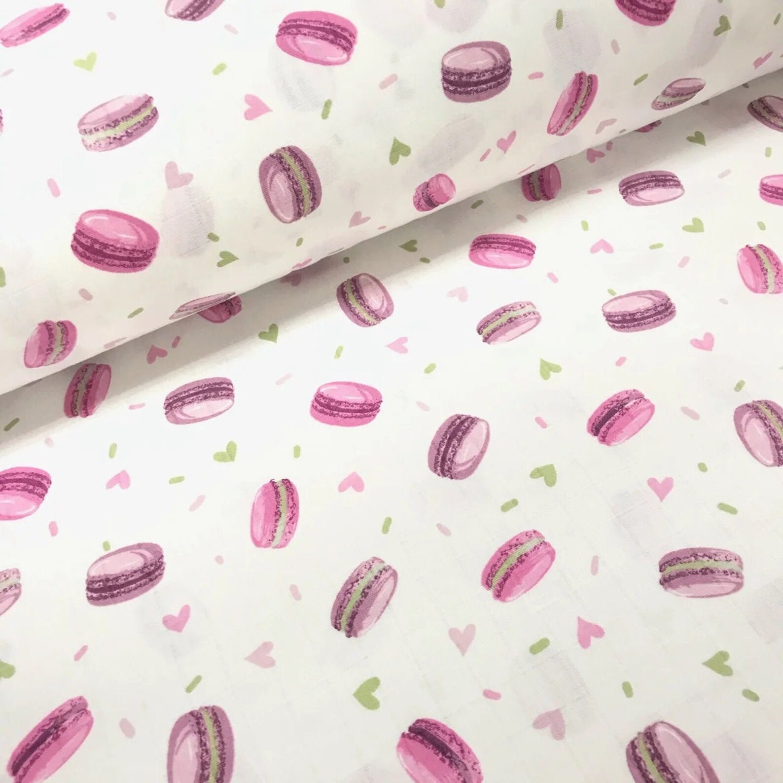 Double gauze fabric Baby muslin fabric by the YardMeter Etsy