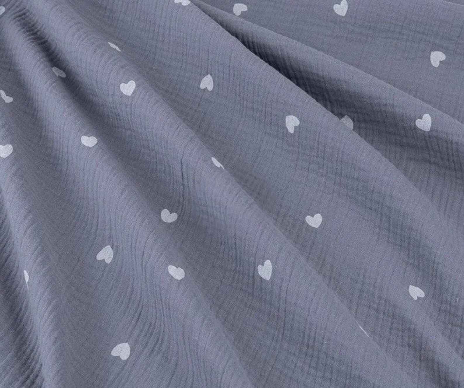 Double gauze Printed muslin fabric by the yardmetre Cotton Etsy