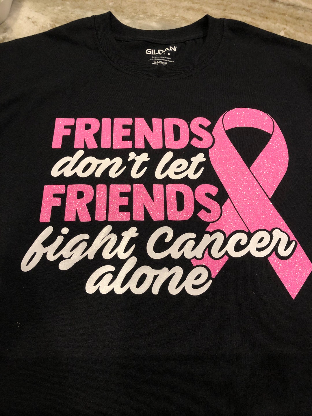 Friends Dont Let Friends Fight Cancer Alone Etsy