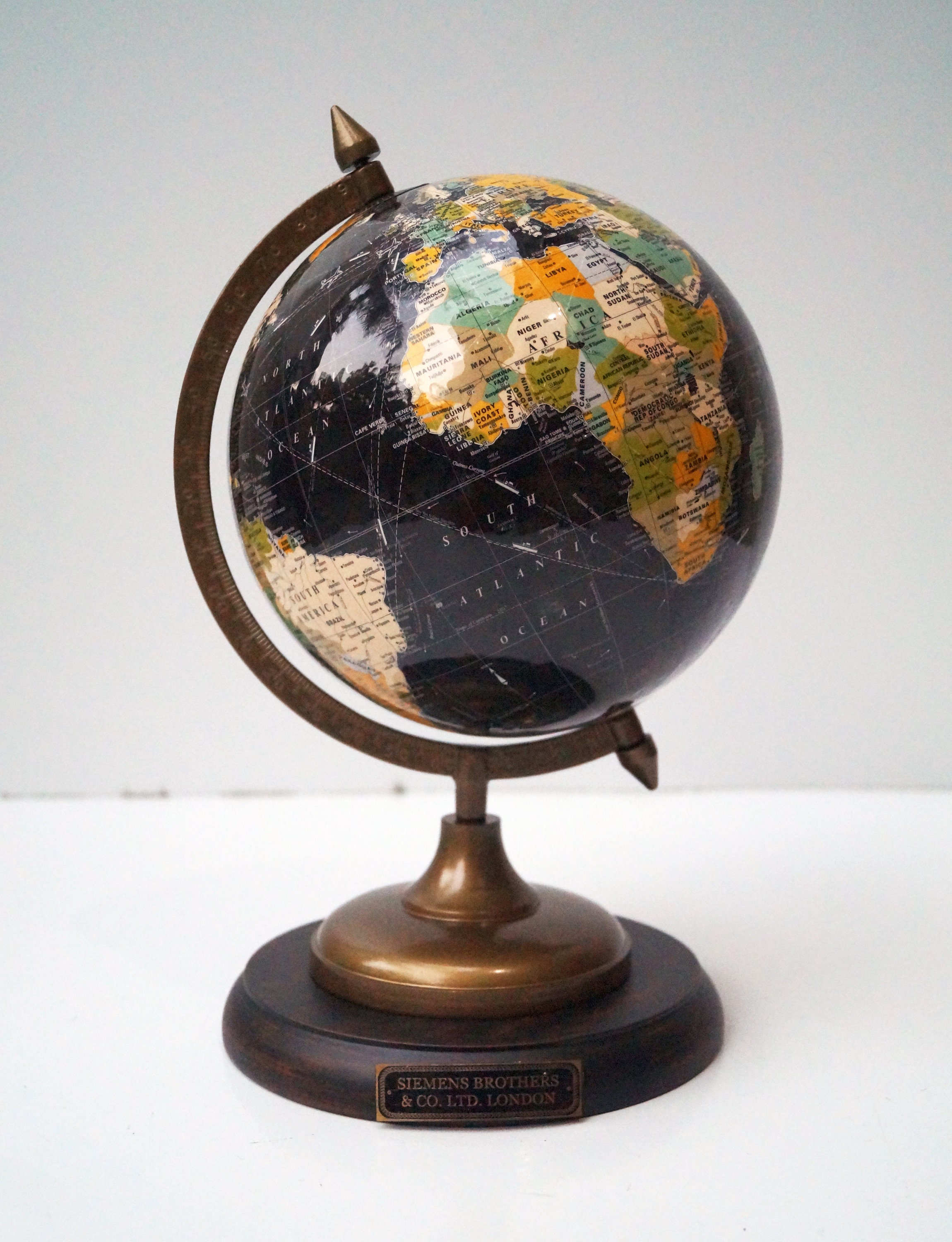 Globe Map for sale Only 2 left at 70