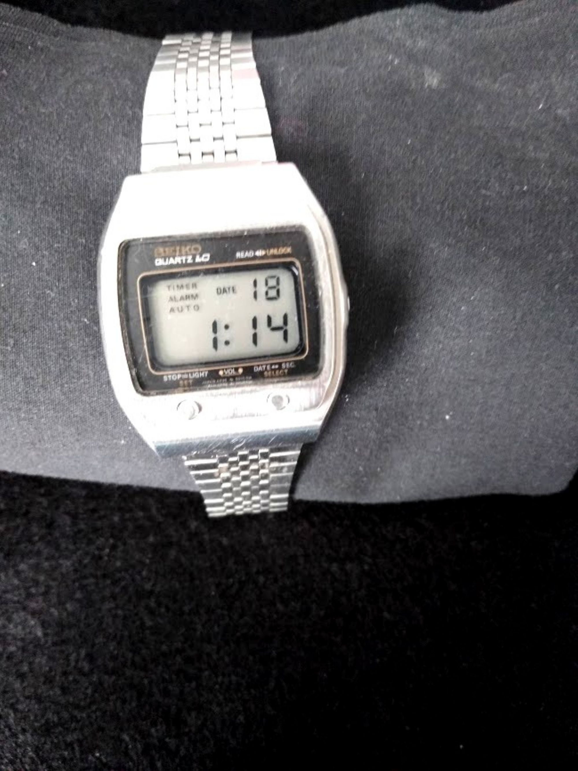 1970's Rare Seiko A039 5019 LCD Men's Watch - Etsy