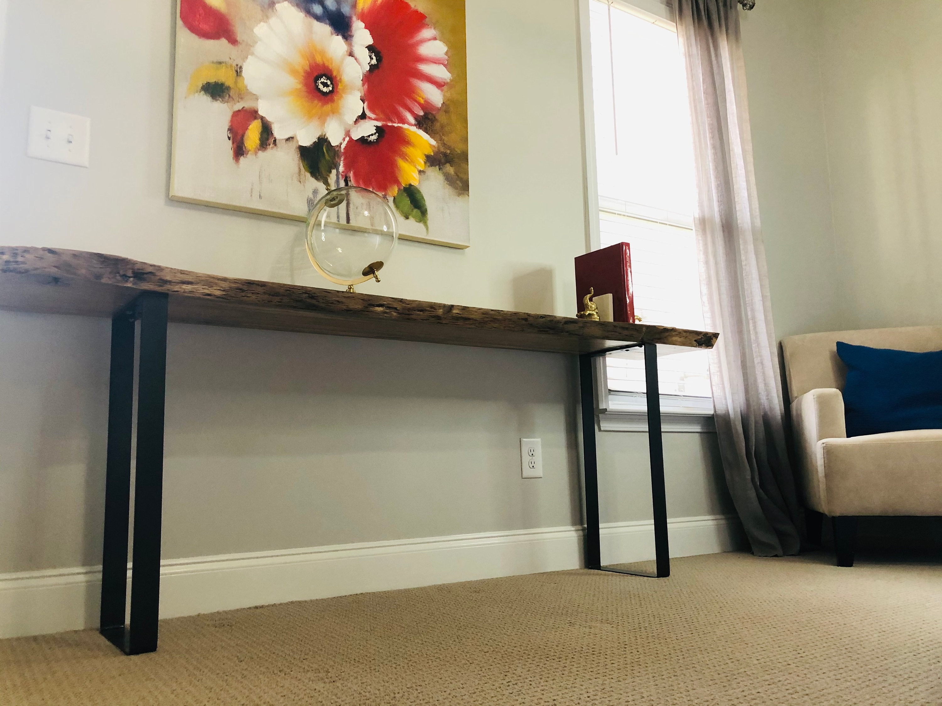 6.75ft Console Table - Etsy