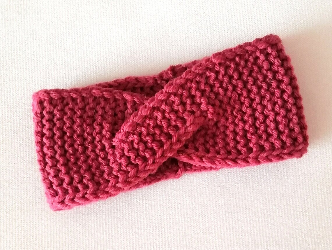 simple ear warmer knitting pattern