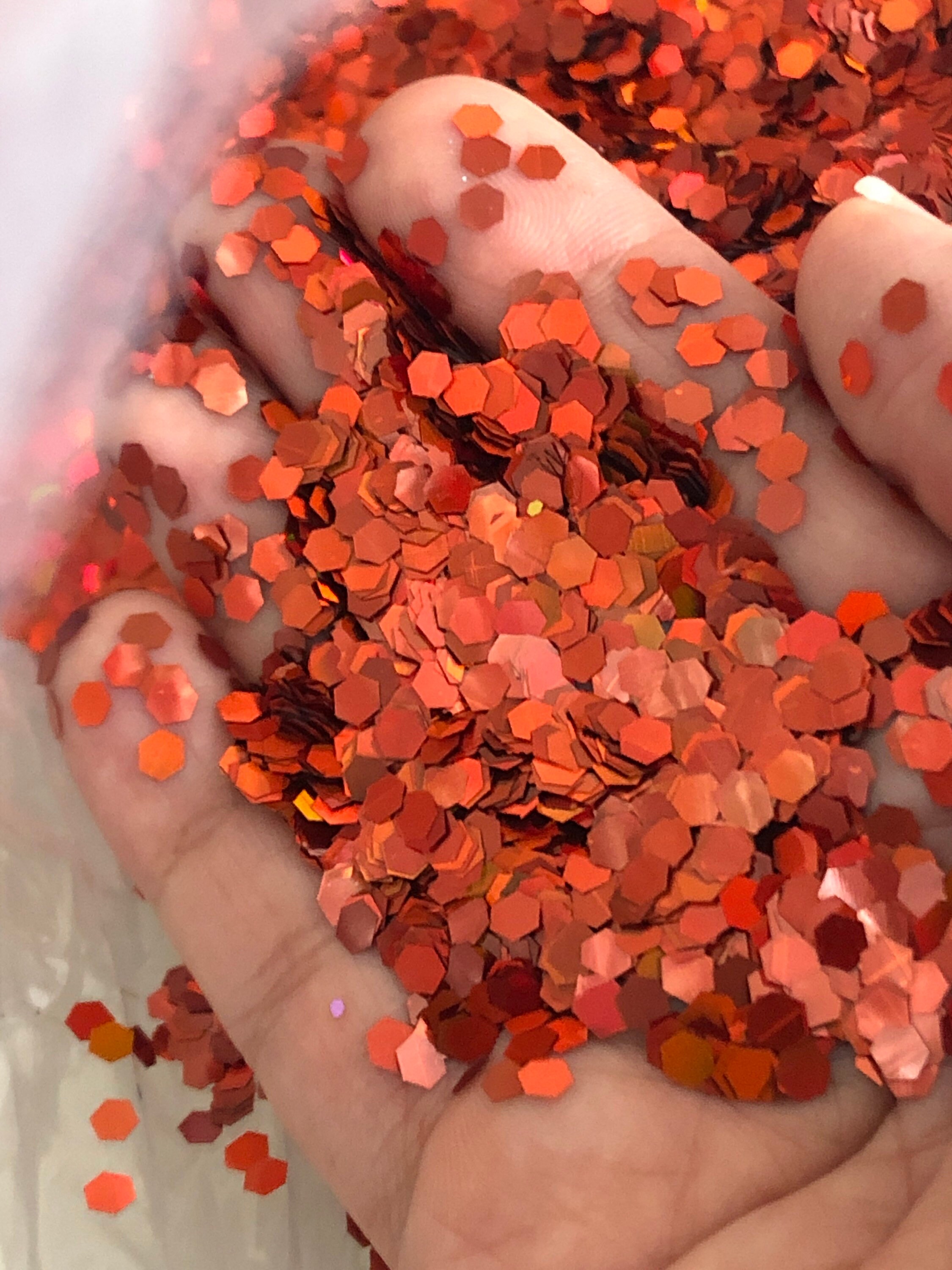 Brillo holográfico de otoño brillo holográfico de cobre | Etsy