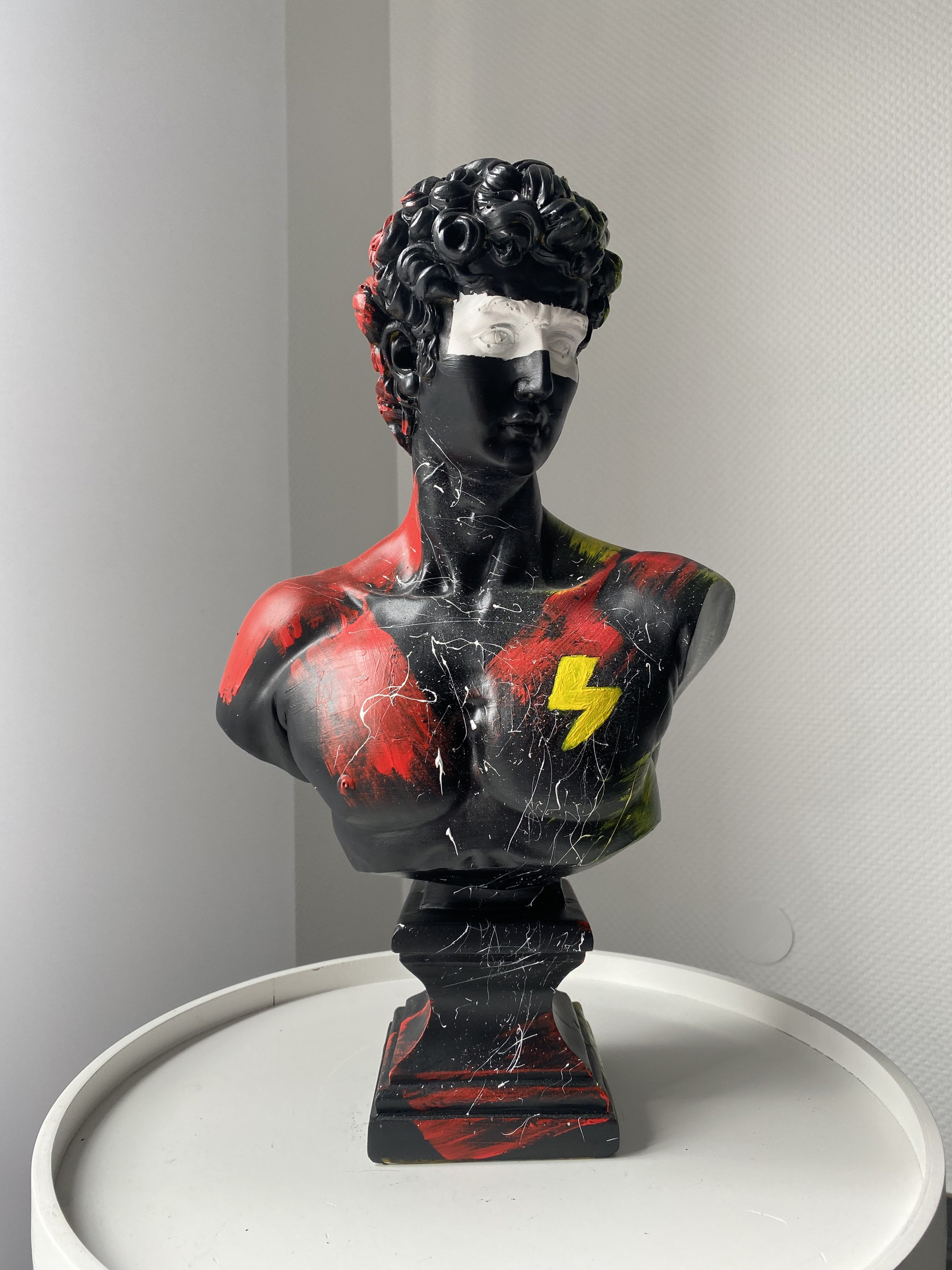 David sculpture Pop Art Sculpture buste statue design Etsy