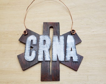 Crna ornament, Nurse Ornament, Emt, Ems, First Responders Ornament, FREE PRIORITY SHIPPING