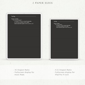 Medium Ruled Notepad | Digital Notebook | Goodnotes Template ...